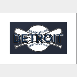 Detroit Baseball Posters and Art